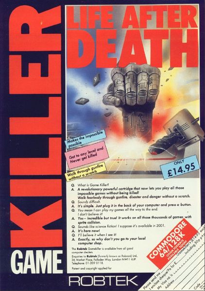 File:Your Commdore Issue 20 1986 May Game Killer Ad.jpg